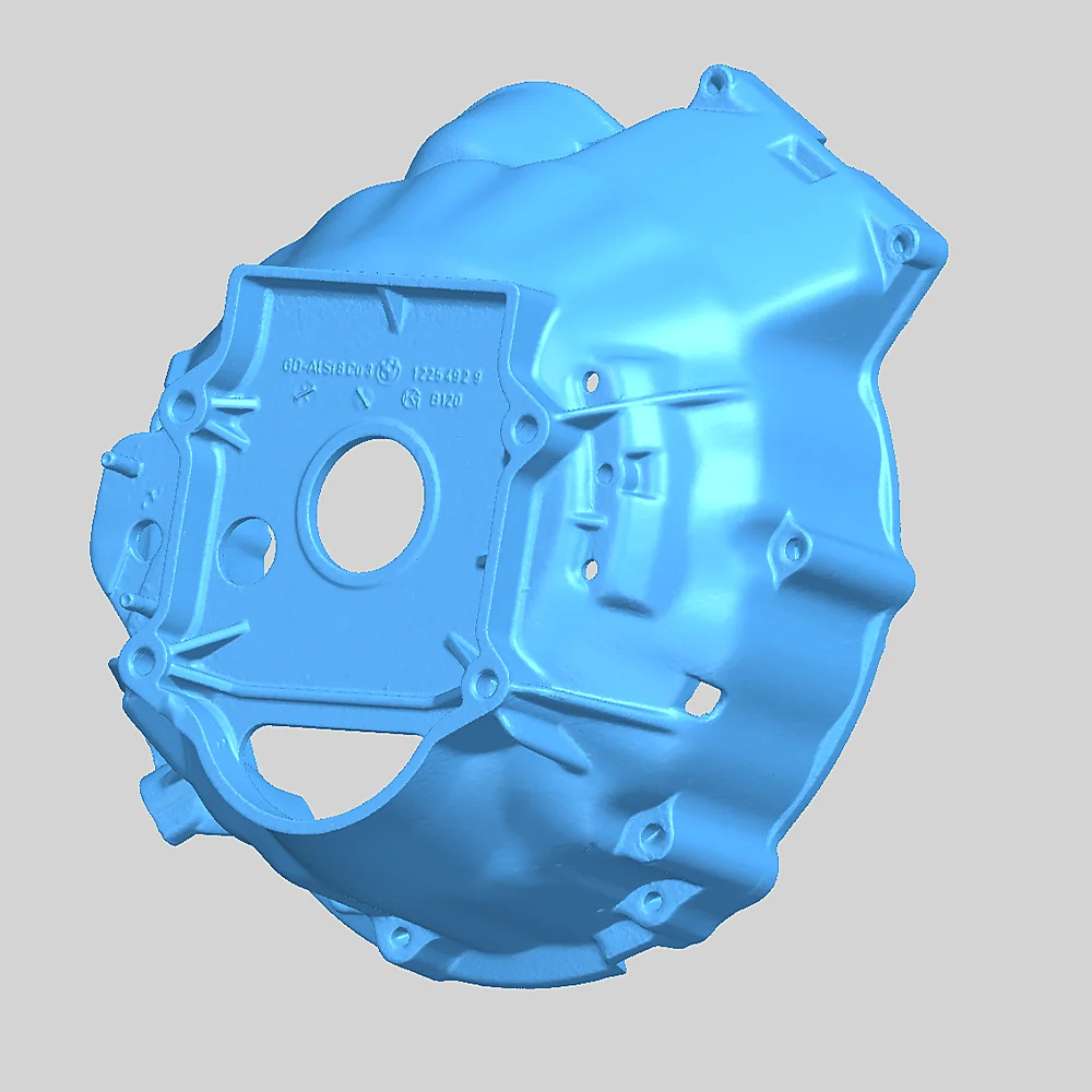3D сканирование колокола коробки передач автомобиля