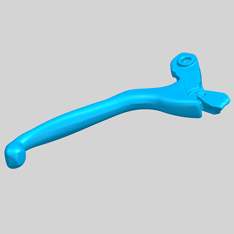 3D сканирование ручки тормоза самоката Kugo X1